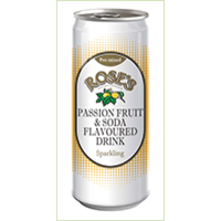 Roses PASSION FRUIT & SODA 330ml can each