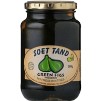 SoetTand Green Figs Preserve 500g