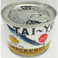 Tai-Yo Mackerel in Curry Sauce 190g per tin