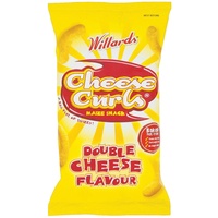 Willards Cheese Curls 150g Packet